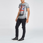 Rock + Roll Unity Tee // Dark Grey (S)