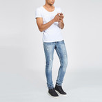 True Prodigy // Vex Slim Fit Jean // Mid Stone (32WX34L)