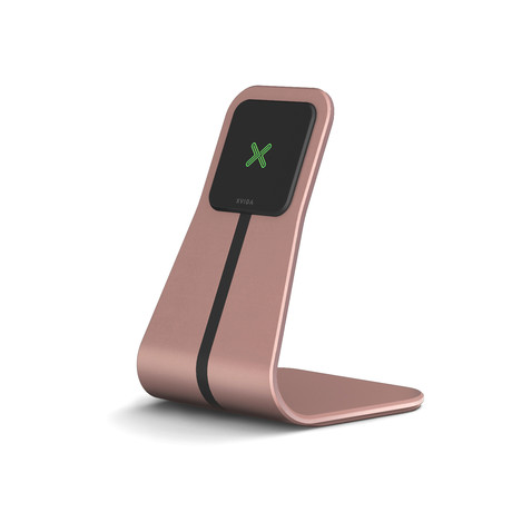 Wireless Office Desk Stand Charging Kit // Rose Gold (iPhone 6/6S)