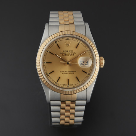 Rolex Datejust Two Tone Automatic // 16013 // Pre-Owned