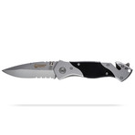 Rescue Folding Pocket Knife // Rugged (Black)