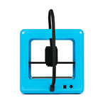 The Micro 3D Printer // Blue + PLA Bundle (Neutral Bundle)