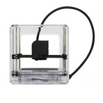 The Micro 3D Printer // Clear + PLA Bundle (Neutral Bundle)