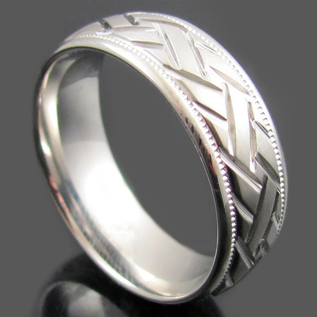 Diamond Cut Ring (Size 8)