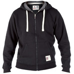 Stacker Hooded Sweatshirt // Black (S)