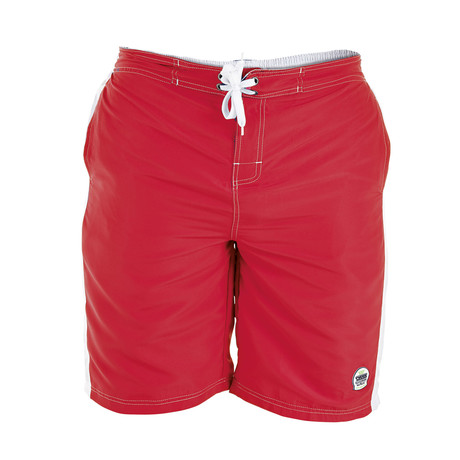 Clyde Swim Short // Red (S)