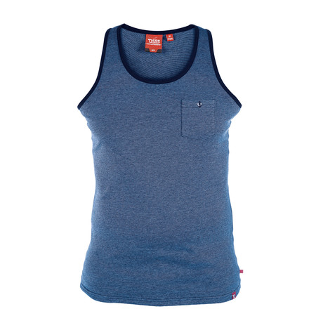 Arda Pocket Tank // Blue (S)