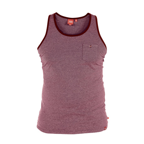 Arda Pocket Tank // Red (S)