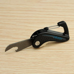 Carbon Fiber Key Holder + Titanium Multitool
