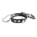 Strap + Chain Bracelet // Set of 3