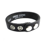 Single Strap Bracelet (Black)