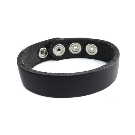 Single Strap Bracelet (Black)