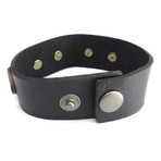 Ring + Stud Strap Bracelet
