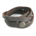 Multi-Wrap Arm Band (Brown)