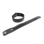 Layered Strap Bracelet (Black)