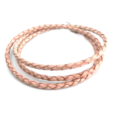 Braided 3-Wrap Bracelet