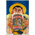 Biere du Lion (18"W x 26"H x 0.75"D)