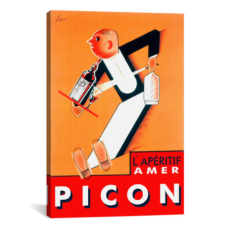 Amer Picon (18"W x 26"H x 0.75"D)