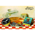 Vintage Cheese - Fromage (26"W x 18"H x 0.75"D)