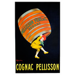 Cognac Pellisson // Leonetto Cappiello (18"W x 26"H x 0.75"D)