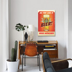 Bier Brau München (18"W x 26"H x 0.75"D)