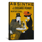 Absinthe, Pernot - Vintage Poster // Vintage Apple Collection (12"W x 18"H x 0.75"D)