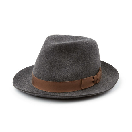 Bertram Fedora // Charcoal (S)