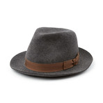 Bertram Fedora // Charcoal (XL)