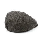 Werner Flat Cap // Grey Tweed (M)