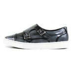 AG Double Monkstrap Sneaker // Silver (US: 7.5)