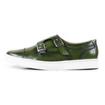 Caballero // Bosque Double Monkstrap Sneaker // Green (US: 11)