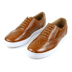 Caballero // Canela Wingtip Sneaker // Brown (US: 10)