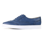 Caballero // Oceano Wingtip Sneaker // Blue (US: 10.5)