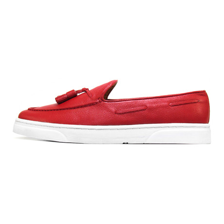 Pasion Tassel Sneaker // Red (US: 7)
