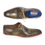 Smart Casual Oxfords // Green (US: 7.5)