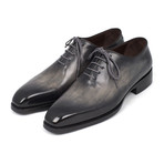 Goodyear Welted Wholecut Oxfords // Gray + Black (Euro: 44)