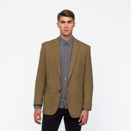 Sport Jacket // Tan+ Black Houndstooth (US: 36S)