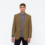 Sport Jacket // Tan+ Black Houndstooth (US: 40S)