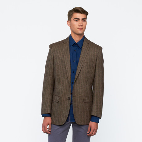 Sport Jacket II // Brown + Black (US: 36S)