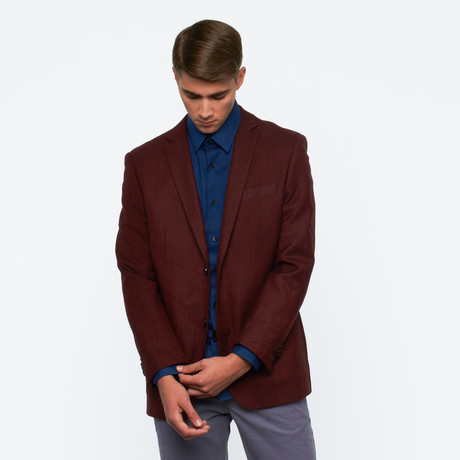 Sport Jacket // Burgundy (US: 36S)