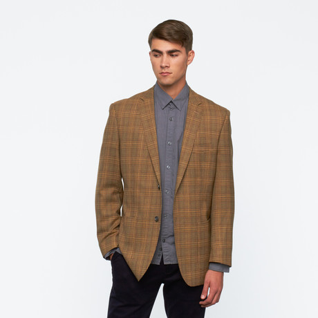 Sport Jacket // Taupe Plaid (US: 36S)