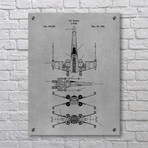 Star Wars Vehicles // X-Wing 2 (Aluminum // Black Ink)