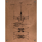 Star Wars Vehicles // X-Wing 2 (Aluminum // Black Ink)