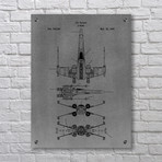 Star Wars Vehicles // X-Wing 2 (Aluminum // Black Ink)