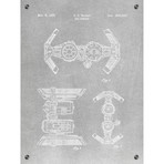 Star Wars Vehicles // Tie Bomber (Aluminum // Black Ink)