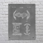 Star Wars Vehicles // Tie Bomber (Aluminum // Black Ink)