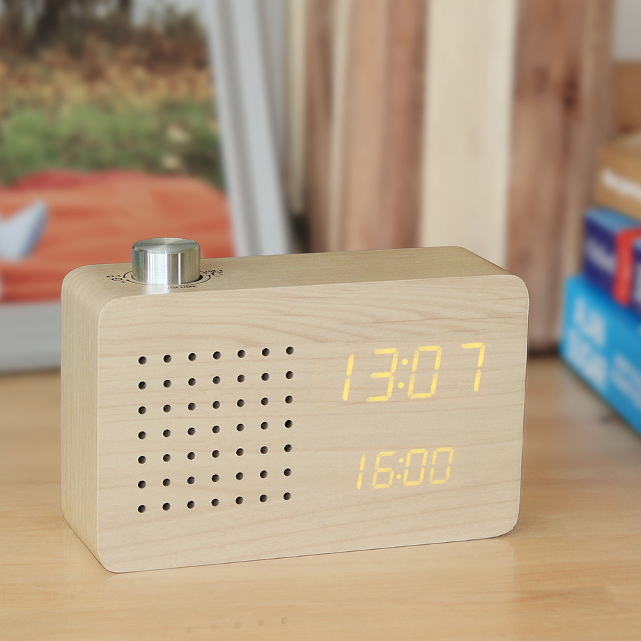 GingkoEco Innovative LED Alarm Clocks Touch of Modern
