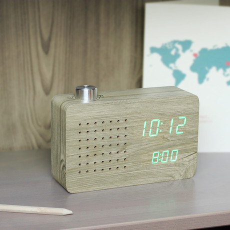 Radio Click Clock // Ash