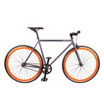 Single Speed // Version 3 // Matte Grey + Orange (47cm)