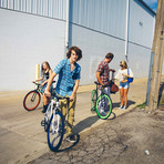 Single Speed // Version 3 // White + Blue (50cm)